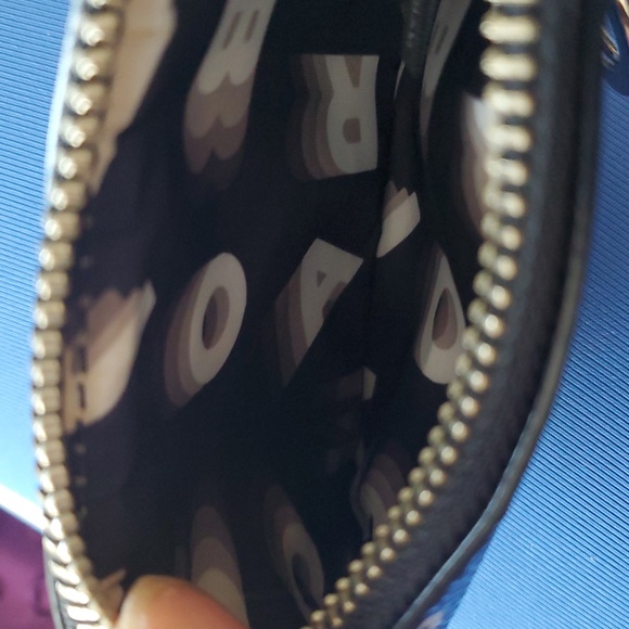 Marc Jacobs Blue and White Patterned Keychain Wallet - Picture 6 of 6